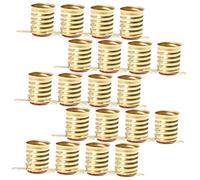 iplusmile Set 50pezzi Portalampada Mini in Rame E10 per Lampadina, Base per Lampade per Test Elettrici e Lamp Holder DIY per Scuola Elementare Back To School Party