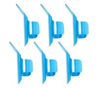 iplusmile Set 6 Pezzi Proteggi Dita in Metallo Blu per Patchwork Protezione e vestibilità Comoda per Sessioni di Cucito Artigianale
