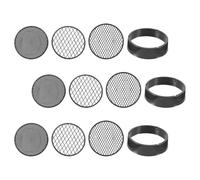iplusmile Set da 9 Pezzi di Setacci in Plastica Leggeri per Giardino, Setaccio Manuale per Separare Materiali Grossolani, Pratico e Classico per Orto e Giardino