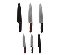 iplusmile Set da Cucina in Miniatura 6 Pezzi Coltelli da Cucina Miniatura Realistici per Accessori Casa delle Bambole Dettagliati per Scenari Gioco e Collezione
