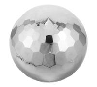 iplusmile Sfera Moderno Acciaio Decorativa in Inossidabile Galleggiante e Argento Senza Cuciture Design Stabile e Luminosa per Giardino Esterno Paesaggistico
