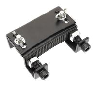 iplusmile Sollevatore da Grancassa in Metallo Nero Robusto Facile Installare e Rimuovere, Accessorio per Bass Drum e Kit Batteria