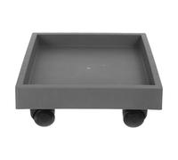 iplusmile Sottovaso Rettangolare in Plastico con Ruote Resistenti per Vasi per Piante, Supporto Mobile Versatile per Esterni e Soggiorni