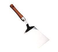 iplusmile Spatola in Acciaio 304 per Bistecca e Pizza Multiuso per Teppanyaki Bbq e Dolci Paletta da Cucina Resistente e Facile da Pulire Utensile Professionale per Casa e Ristoranti