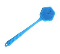 iplusmile spazzola da bagno per massaggi spazzola posteriore in silicone scrubber in silicone per il corpo scrubber per il corpo in silicone da donna Gel di silice Blue