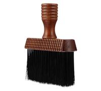 iplusmile Spazzola da Parrucchiere Manico in Legno, Spolverino per Collo la Pulizia dei Chioma Spezzati, Strumento Professionale per Barberia e Styling Chioma