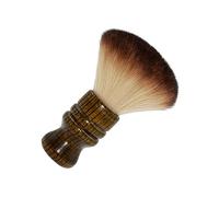iplusmile Spazzola Da Parrucchiere Morbida Manico in Legno 2 Pezzi Spolverino Per Chioma Rotti Per Barbieri e Saloni Pulizia Viso e Collo Resistente e Pratica