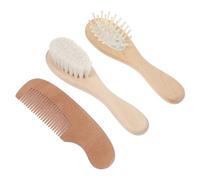 iplusmile Spazzola e Pettine in Legno per Kit Massaggiatore per Capelli e Cuoio Capelluto Multifunzione per Pulizia Quotidiana e Stimolazione Circolazione