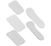 iplusmile Specchietti per Cavità Orale in Vetro 5 Pezzi Set, Specchi Professionali per Osservazione Ospedaliera, Accessori per Controllo Orale e Fotografia Odontoiatrica