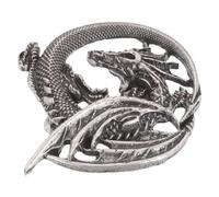 iplusmile Spilla da Drago Vintage in Lega Resistente All'usura per Uomo, Stile Rock Audace e Unico, Facile da Abbinare, per Occasioni Speciali e Performance