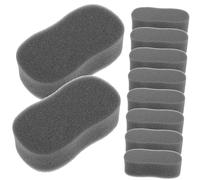 iplusmile Spolverino la Depilazione e Spazzola in Spugna per Salone, Set da 10 Pezzi, Design Ergonomico Presa Comoda, Spugna Delicata per Collo, per Parrucchieri e Barbieri Professionisti