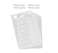 iplusmile Staffa per Hard Disk 3.5 Pollici in Acrilico Trasparente a 8 Strati, Supporto Fai da Te per Protezione e Fissaggio Disco Rigido, per Storage Esterno