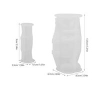 iplusmile Stampi in Silicone per Candele Natalizie a Forma di Re e Soldato Set 2 Pezzi per Resina Cera Gesso e Sapone Stampi Fai da Te per Decorazioni Natalizie e Artigianato Creativo