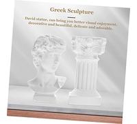 iplusmile Statuetta David Resina e Romana Decorativa per Scrivania Scultura Greca per Interni e Regalo
