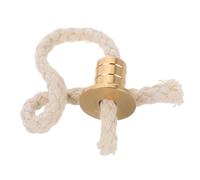 iplusmile Stoppini in Filo di Cotone per Lampada a Olio Tubo in Ottone Interno da 8 MM per Lampade a Cherosene e Lanterne Uso Domestico e Decorativo Set Sostitutivo Sfuso per Lampada ad