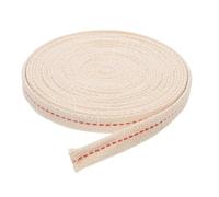 iplusmile Stoppino Piatto in Cotone 13 CM X 5 M per Lampada a Olio Lanterna e Bruciatore a Cherosene - Stoppino di Ricambio Intrecciato per Illuminazione Esterna e Interna Forniture per
