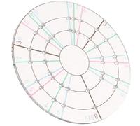 iplusmile Strumento Divisore Rotondo per Argilla e Ceramica Modello di Misurazione Precisa Template DIY Portatile per Artisti e Ceramisti Utensile Versatile per Lavorazione Argilla