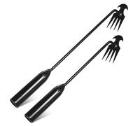 iplusmile Strumento per Estirpare Le Erbacce 2 Pezzi Impugnatura Comoda, Attrezzo per Diserbo da Giardino 30cm e 40cm, Adatto per Rimozione Radici tra Pietre e Crepe, Utensili Manuali