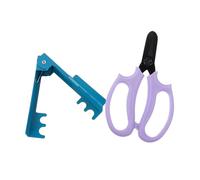 iplusmile Strumento Rimuovi Spine per Professionale con Pinza in Ferro e Forbici Nero Spessore Rimuovi Spine e Foglie per Composizioni Floreali Sicure e Precise per Giardinaggio e Feste