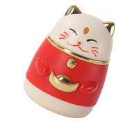 iplusmile Stuzzicadenti Forma della Fortuna Dispenser Portatile con Meccanismo Pressione Scatola Compatta e Facile da per Uso