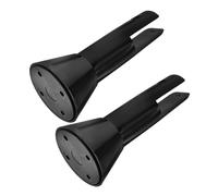 iplusmile Supporti Regolabili Per Piedino Divisorio Wc in Plastica, Staffe Di Supporto Per Bagni Pubblici Design Antigraffio e Resistente All’usura, Set Da 2 Pezzi Per Partizioni Bagno