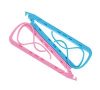 iplusmile Supporto la Lettura Portatile 2 Pezzi in Plastica Blu, Clip per Libri Mani Libere che Previene Dolore al Collo, per Studenti e Ufficio