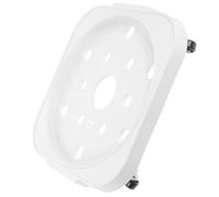 iplusmile Supporto per Bombola Gas con Ruote Pp Bianco, Base Mobile per Serbatoio Propano e Portavasi Versatile per Uso Esterno e Domestico
