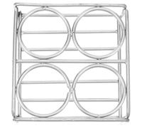 iplusmile Supporto per Crogiolo in Filo di Nichel-Cromo da Laboratorio 4 Fori 36Mm Resistente Alte Temperature per Esperimenti Scientifici Applicazioni Chimiche Scuole