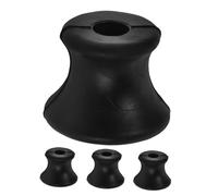 iplusmile Supporto Per Diapason in Gomma 4 Pezzi Base Antiscivolo Portatile Accessorio Per Accordatura Strumenti Musicali Terapia Del Suono Yoga