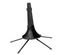 iplusmile Supporto Per Tromba in Metallo Base a 5 Gambe e Tamponi in Cotone, Espositore Stabile Per Strumenti Musicali, Supporto Portatile Pieghevole Per Tromba Da Interno e Esterno