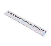 iplusmile Tabella di Pratica per Pianoforte a 88 Tasti Portatile, Carta Didattica per Esercizi sulla Tastiera, Guida Arrotolabile per Principianti Stampa Chiara per Uso Scolastico e Studio
