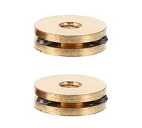 iplusmile Tagliabottiglie in Lega Oro Lama a Tre Ruote, Lama Diamantata Resistente per Taglio Multiplo, Accessorio Ecologico per Bottiglie di Vetro Piccole, Confezione da 2 Pezzi