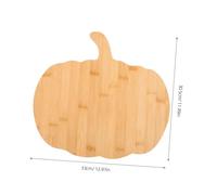 iplusmile Tagliere in Bambù Forma per Halloween Vassoio per Preparazione e Servizio Carne Verdure e Formaggi Piano Resistente con Autunnale Decorativo
