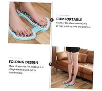 iplusmile Tappetino Agopressione Piedi Rettangolare Massaggiante per Circolazione Sanguigna Fatica e Relax Corpo Materiale Elastico Sicuro per Ufficio e Anziani