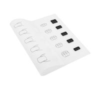 iplusmile Tappetino in Silicone per Esercitarsi la Nail Art per Colorare le Unghie Strumento per Manicure Personalizzabile Riutilizzabile