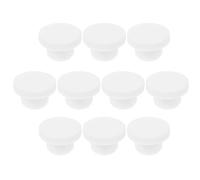 iplusmile Tappi in Silicone per Foro Bottiglia 14mm, 10 Pezzi, Forma Rotonda, Colore Bianco, Facile da Inserire e Rimuovere, Tenuta per Tubi e Bottiglie