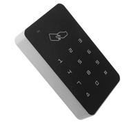 iplusmile Tastiera di Controllo Accessi per Porta, Lettore Schede e Codice Pin, Acciaio Inox e Componenti Elettronici, Nera, per Appartamenti e Garage