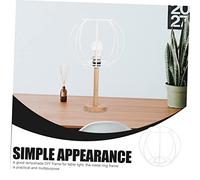 iplusmile Telaio Paralume in Sturdy per DIY Filo Resistente Supporto Vintage per Lampade da e Sospensione Accessorio Versatile e Ufficio