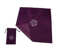 iplusmile Tovaglia Tarocchi 50X50 Cm per Tovaglia Magica dei Tarocchi Decorazione per e Cerimonie 1 Set per Consulenti e Appassionati