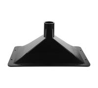 iplusmile Tromba Altoparlante Rettangolare in Plastica da Avvitare 320X200 MM Filettatura Interna Adattatore Tweeter per Dj e Uso Esterno Accessorio Audio per Sale Conferenze e Palco