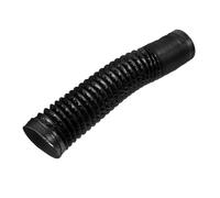 iplusmile Tubo in lamina di alluminio ventilazione tubo dell'asciugatrice condotto tubo di aspirazione dell'aria in lamina tubo flessibile della cucina foglio di alluminio Nero