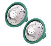 iplusmile Ugello di Ricambio in Acciaio Inossidabile Silicone Irrigatore Efficiente 2 Pezzi per Annaffiatoio da Giardino per Fiori e Ortaggi, Adatto per Orto e Serra