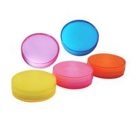 iplusmile Umidificatore per Dita da Tavolo 5 Pezzi Spugna Rotonda per Conteggio Banconote in Ufficio e Banca Umidificatore per Carta e Documenti Accessorio per Finanza e Gestione Contanti