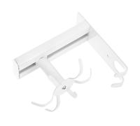 iplusmile Utensili da Cucina Rotante Parete Ganci Bianco Organizer Appendibile per Cucina e Bagno Resistente e Facile da Installare