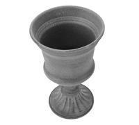 iplusmile Vaso in Metallo Vintage in Battuto Fioriera Alta da Decorazione Chic per Hotel e Casa Fioriera in Metallo Resistente Accessorio per Ospitalità