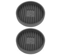 iplusmile Vassoio Raccogli Gocce per Sturalavandino Wc Supporto Porta Stantuffo Tappetino Asciugante Base Antigoccia Grigio Cemento 2 Pezzi per Bagno Pulito e Ordinato