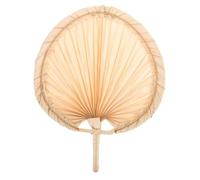 iplusmile Ventaglio Mano in Foglia di Palma Intrecciata Ventilatore Portatile Estivo Raffreddamento Naturale Senza Rumore Decorazione Tradizionale Cinese per Feste e Casa