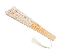 iplusmile Ventaglio Vintage Accessorio per Sposa e Cerimonie Ventaglio Portatile per Fotografia e Danza Design Pratico e Decorativo