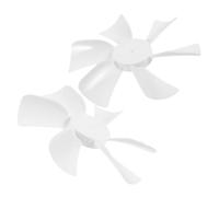 iplusmile Ventola di Scarico per Camper 6 Pollici 2 Pezzi in Plastica Bianca Resistente e Facile da Installare per Festa Estiva All'aperto