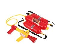 iplusmile Zaino Idropistola Vigile per Giocattolo Spruzzatore ad Alta Pressione Regolabile per Spiaggia Piscina e Gioco Esterno Design Vivace Rosso